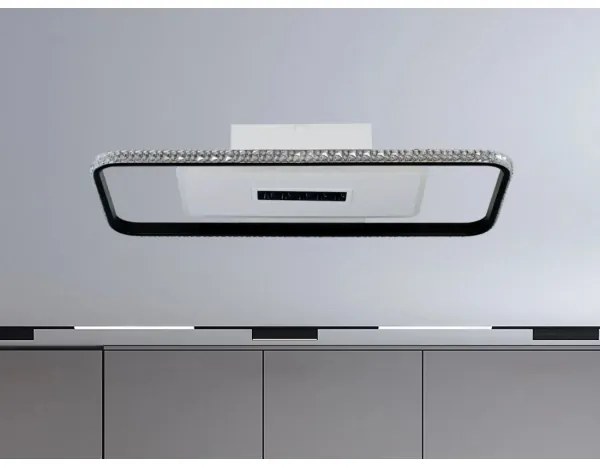 LED Dimmelhető lámpa LED/75W/230V 3000-6500K fehér/fekete + távirányítás