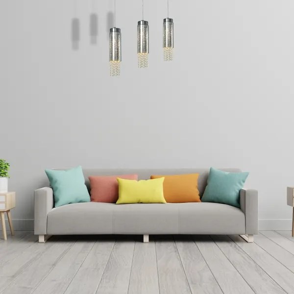 Csillár zsinóron MOONLIGHT 3xE14/40W/230V