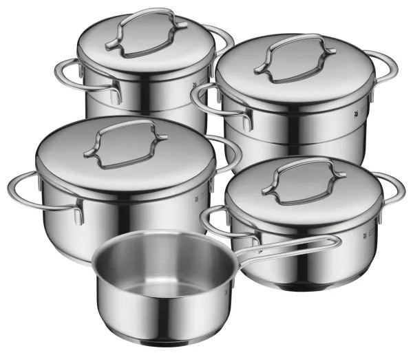 WMF - Lábaskészlet 5db MINI rozsdamentes