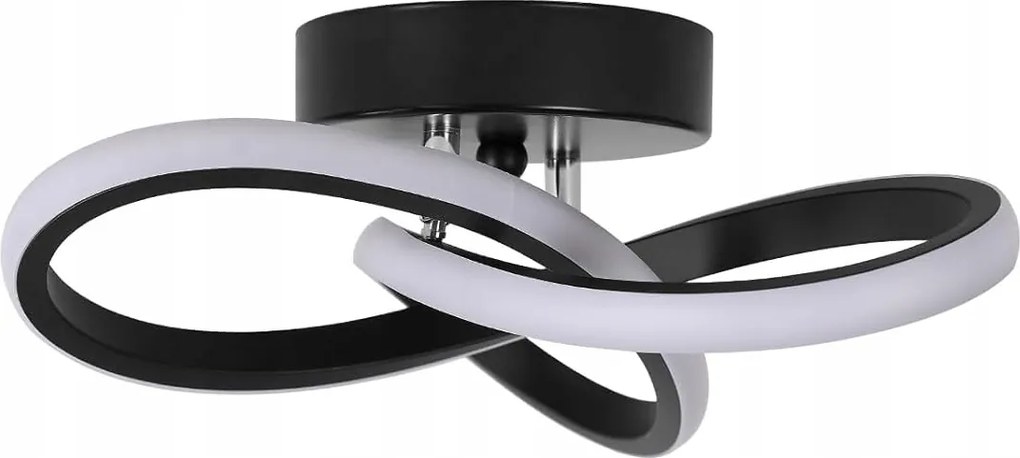 Mennyezeti Lámpa Modern Led 19W 3 színmód fekete