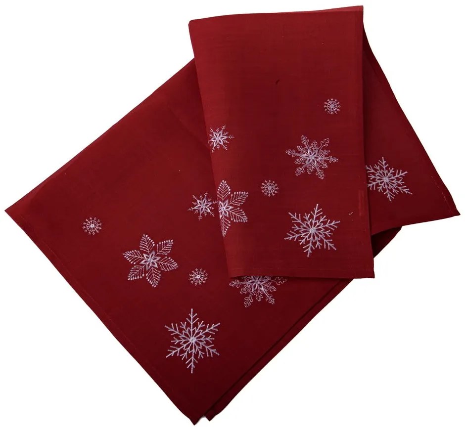 Asztalterítő karácsonyi mintával 85x85 cm Crystalline – Dakls