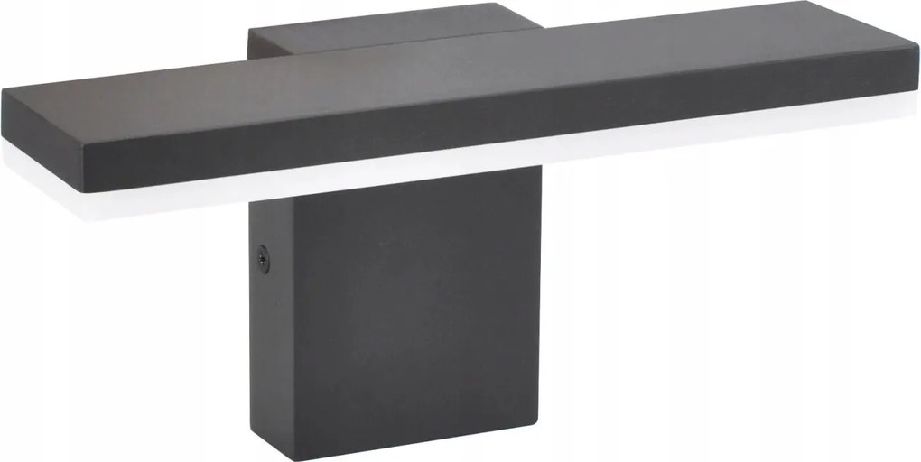 Kültéri Led fali lámpa modern sötétszürke lineáris 24 cm Su-ma