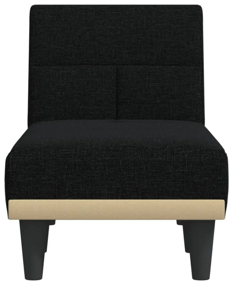 fekete szövetdívány