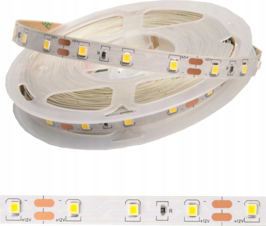Led szalag Smd 2835 300 5m IP20 12V meleg szín