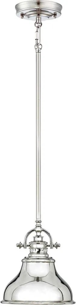 Quoizel EMERY QZ-EMERY-P-S-IS Függőlámpa 1x60W/E27