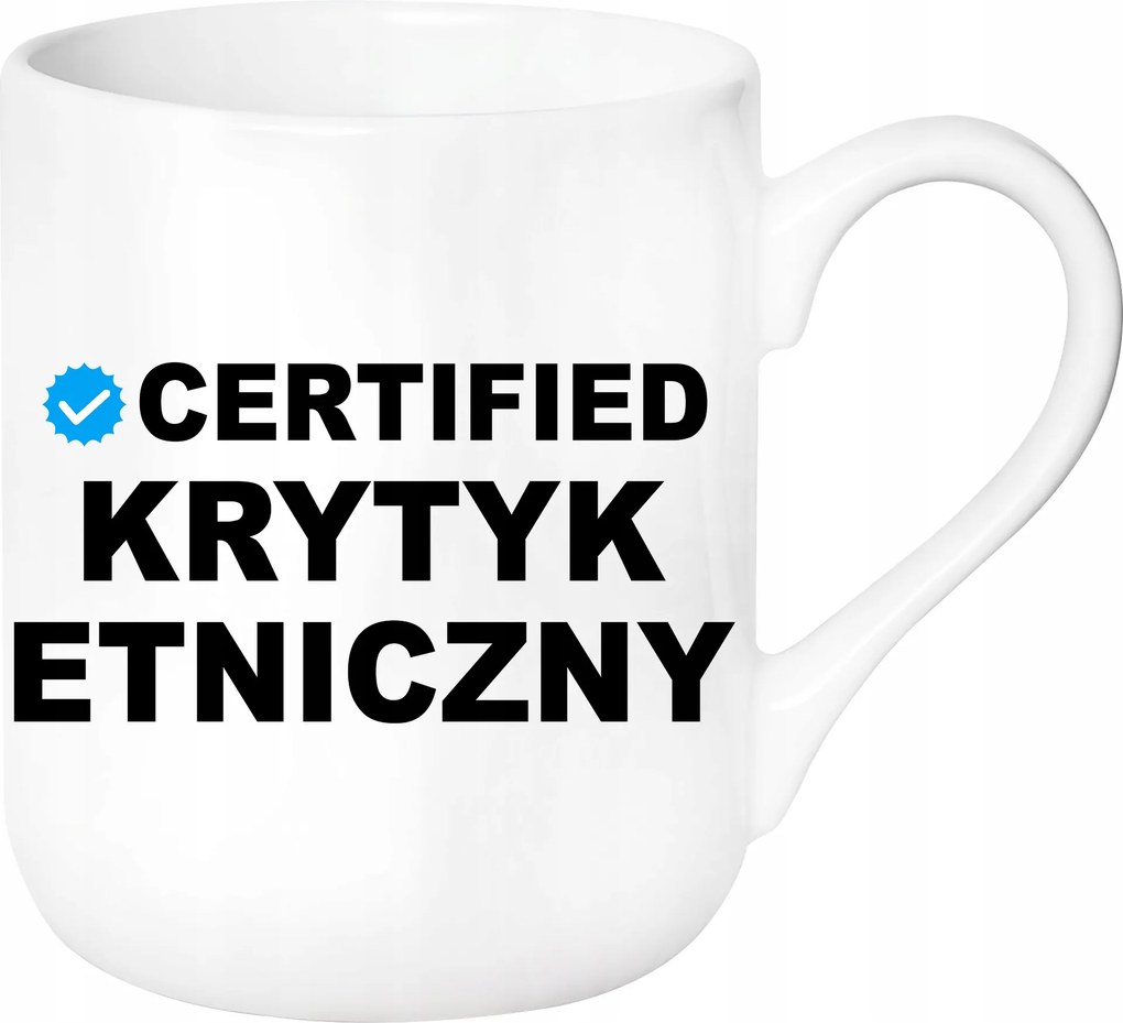 Certified Etnikai Kritikus Vicces Bögre Elegáns Születésnapi Ajándék Karácsony