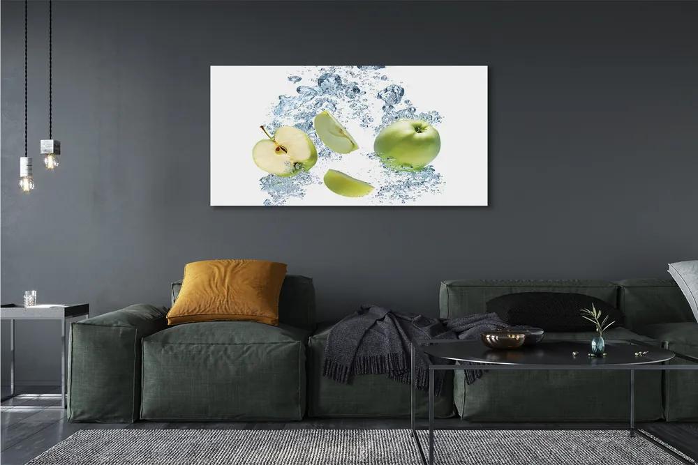 Canvas képek Víz alma szeletelve 100x50 cm