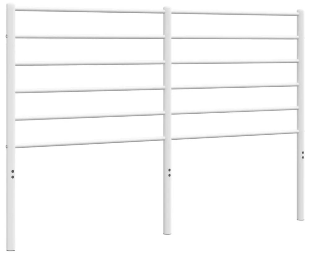 fehér fém fejtámla 160 cm