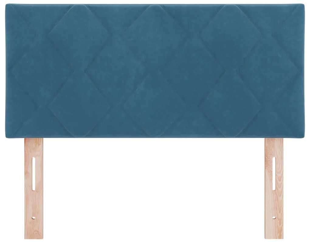 LED Fejtámla LED -es lámpákkal Sötétkék 90 cm Bársony