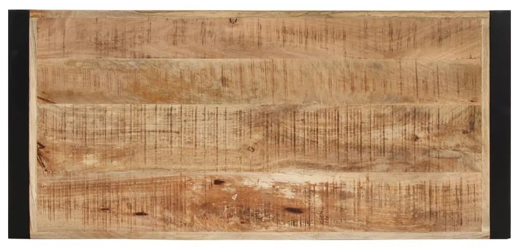 Tömör mangófa dohányzóasztal 120 x 55 x 40 cm