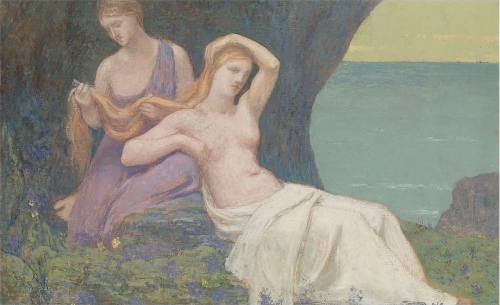 Fotótapéta Flizelin Dekoratív tapéta Tengerparti jelenet 416x254 Ragasztó