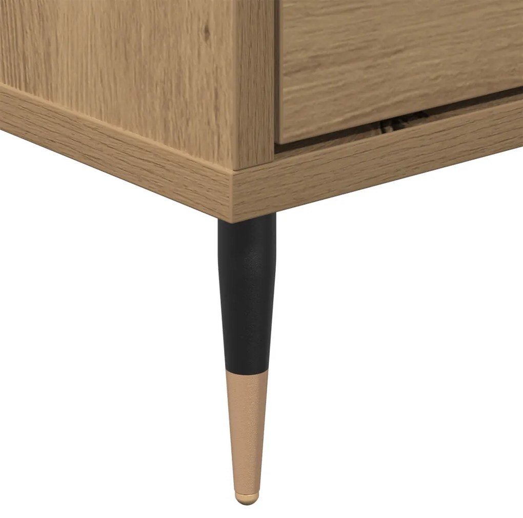 vidaXL TV szekrény Artisan tölgy 150 x 30 x 45 cm Faanyag