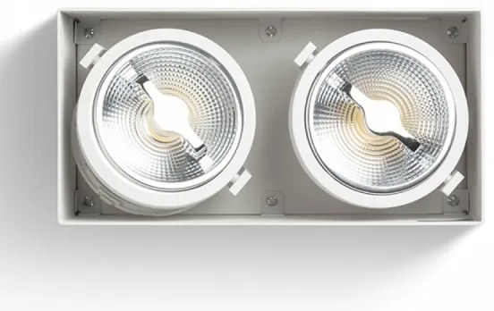 RED - Design Rendl - R13362 - LED Spotlámpa JAMES 2xLED/15W/230V