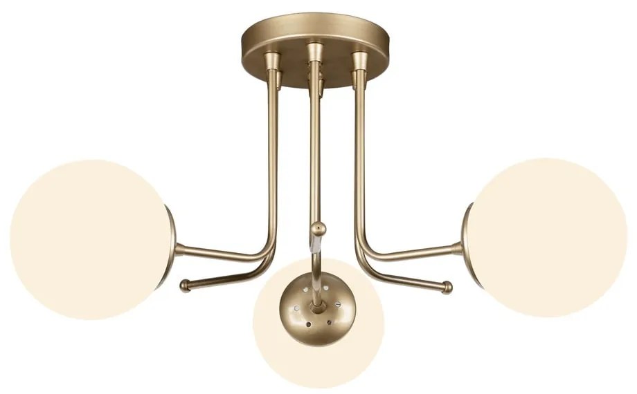 Star aranyszínű mennyezeti lámpa, magasság 34 cm - Squid Lighting