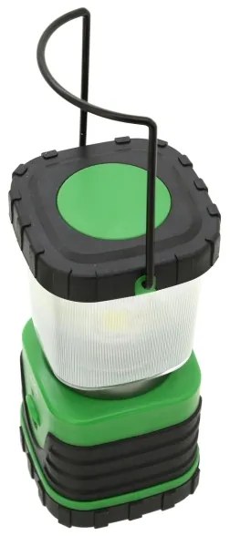 LED Hordozható lámpa LED/3xLR20 IP44 fekete/zöld