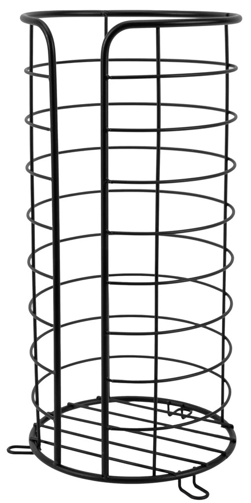 Álló WC papír tartó Black 322743A
