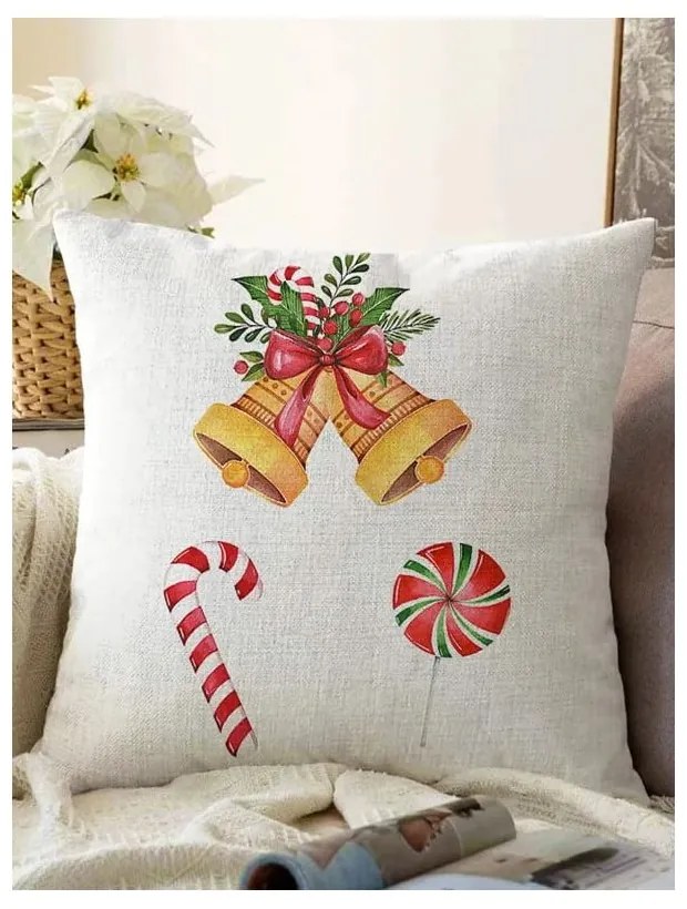 Párnahuzat karácsonyi mintával 43x43 cm – Mila Home