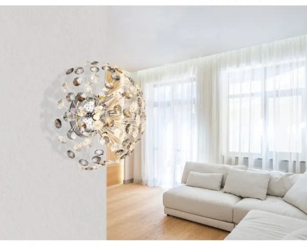 Globo 64135WC - LED Fali lámpa KATRINA 6xG9/3,5W/230V fényezett króm