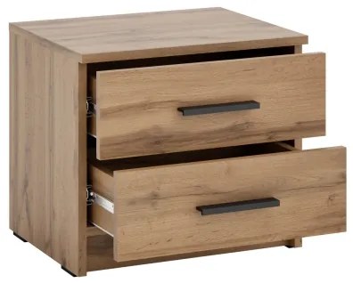 TOD éjjeliszekrény Wotan tölgy