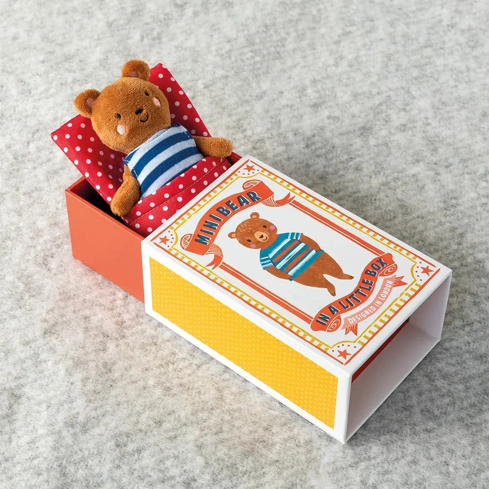 Plüssjáték Mini Bear in a Little Box – Rex London