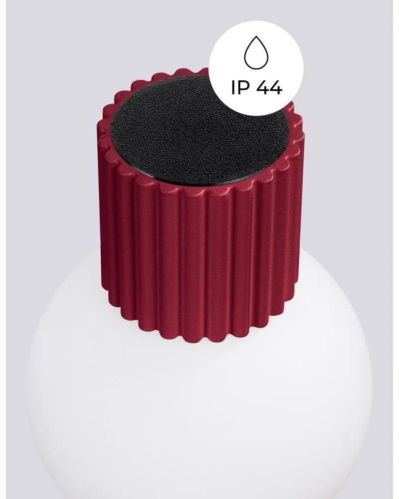 Borvörös fali lámpa Orbital – Sollux