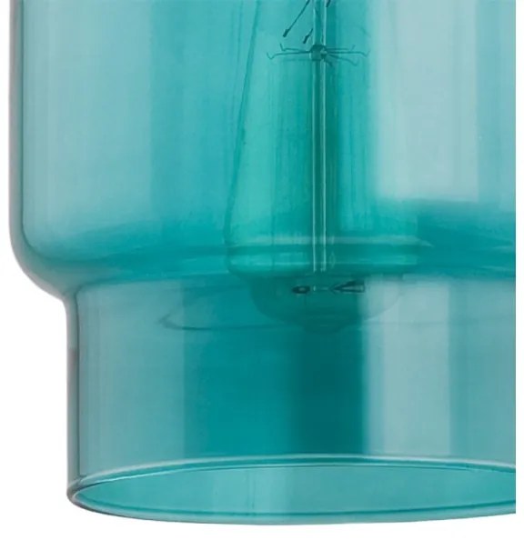 Argon 3271 - Csillár zsinóron NEWA 1xE27/15W/230V türkiz