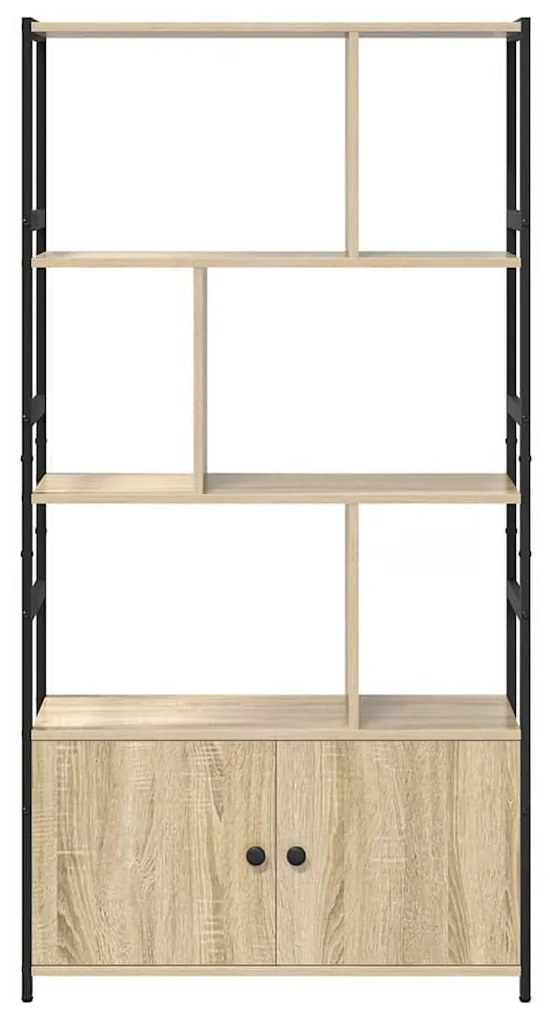 Könyvespolc sonoma tölgy 80 x 30 x 155.5 cm Faanyag