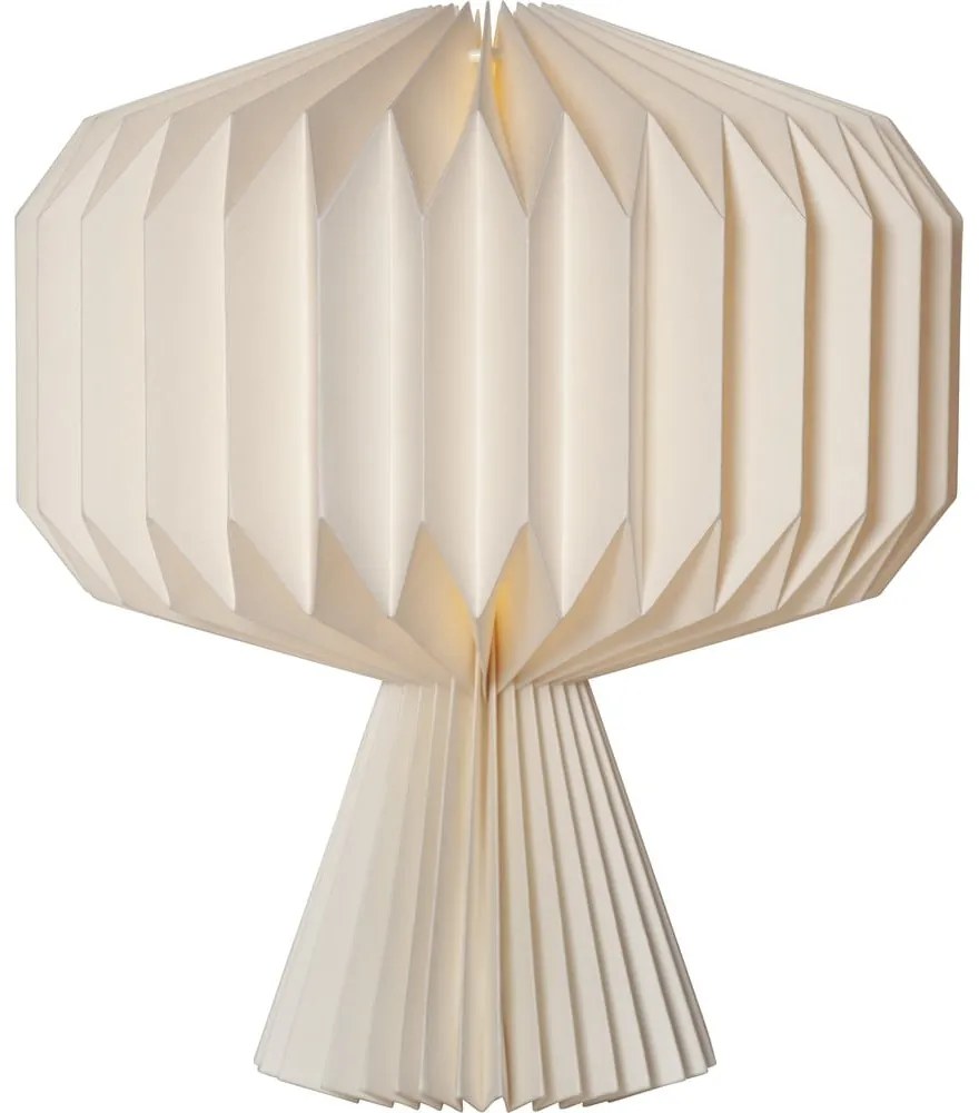 Krémszínű lámpabúra ø 30 cm Honeycomb – Star Trading