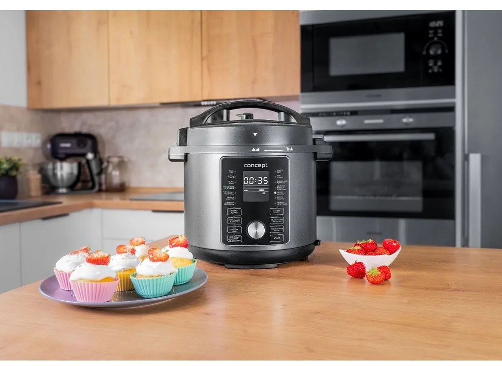 Concept CK8000 multifunkciós gyorsfőző főzőfülkeCOOKERY