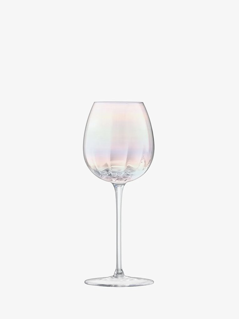 Pearl fehérboros pohár, 325 ml, gyöngyház, 2 db-os készlet - LSA International