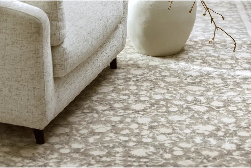 Bézs gyapjú szőnyeg 230x340 cm Agnus Granny – Agnella