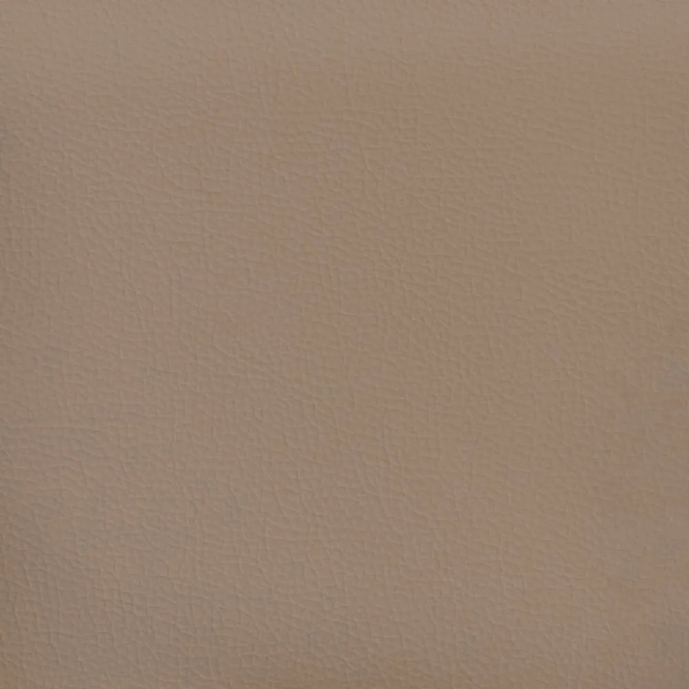 kávészínű műbőr pad 70 x 35 x 41 cm