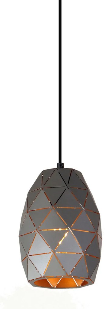 ITALUX MDM-3480-1GRGD HARLEY Egyágú Függesztett Lámpa Fém E27 IP20