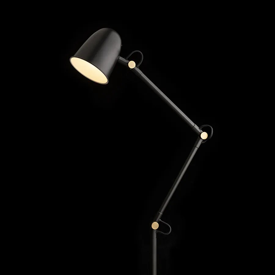 RENDL DANNY stojanová černá mosaz 230V LED E14 5W