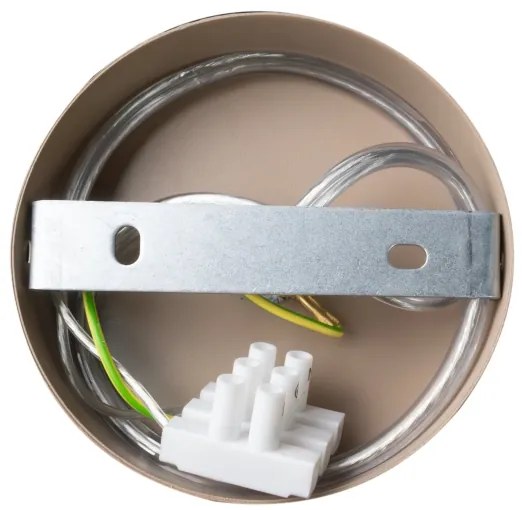 Brilagi - Csillár zsinóron ABRAHAM 1xE27/60W/230V átm. 35 cm bézs