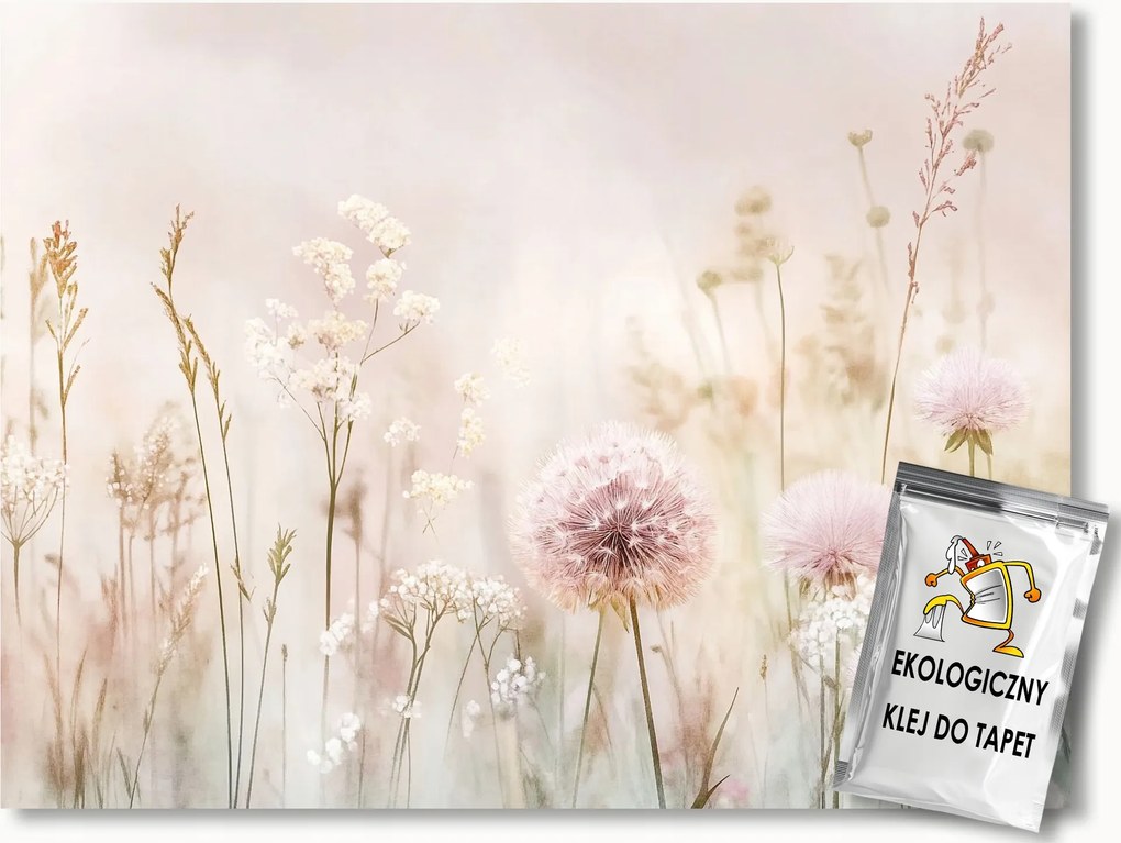 Fotótapéta Flizelina Természet Kert Rét Virágok Boho 208x146 ragasztó