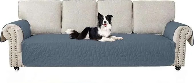 Kanapé huzat Dekoratív Védő 192-215cm Szürke