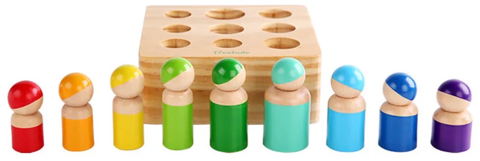 Formabeillesztő Montessori készségfejlesztő fajáték