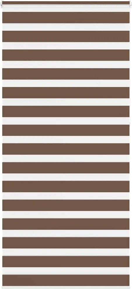 vidaXL zebrafüggönnyel barna szövetszélesség 95,9 cm poliészter