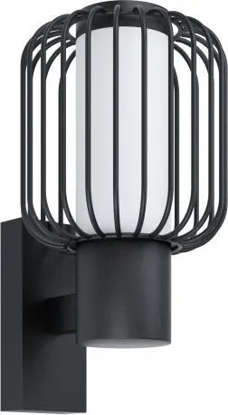 EGLO 98721 RAVELLO Modern Kültéri Fali Lámpa Fehér, Fekete E27 IP44