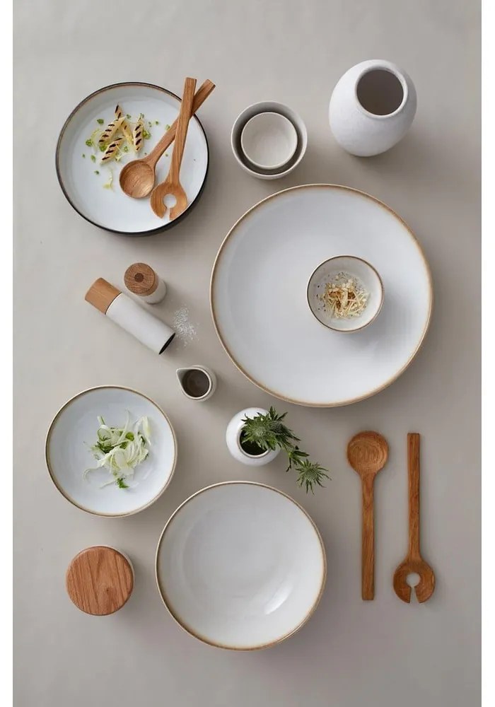 Fehér kerámia só- és borsőrlő szett 2 db-os Gastro Cream – Bitz