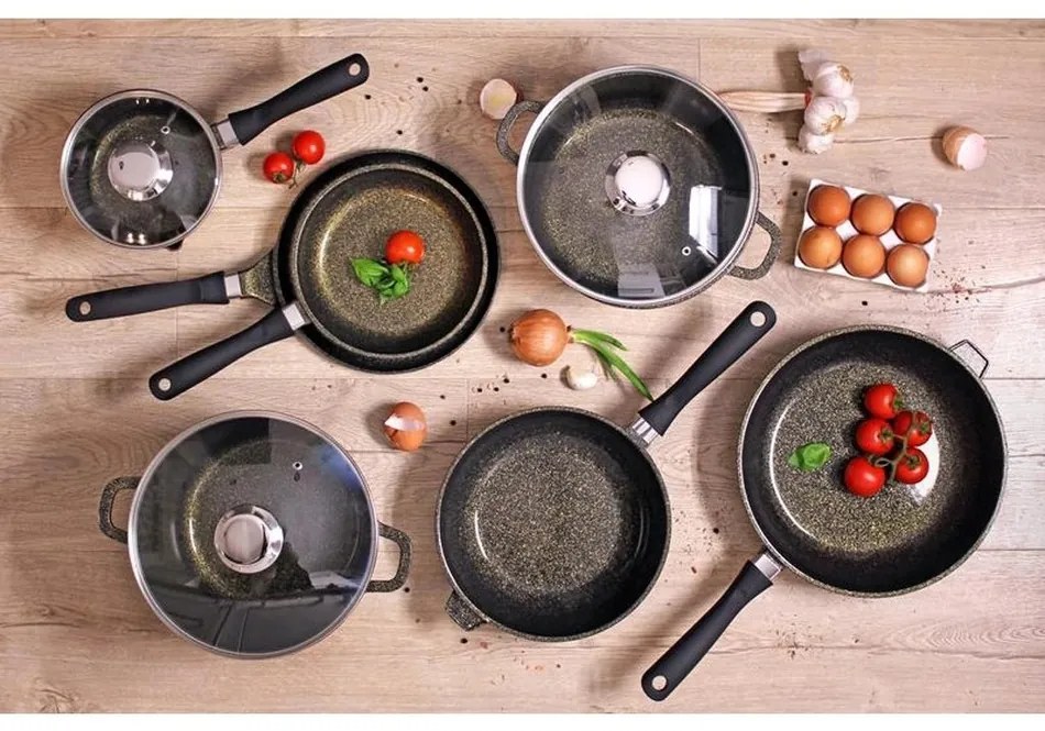 Kitchisimo Mély serpenyő, átmérő 24 cm,alumíniumötvözet