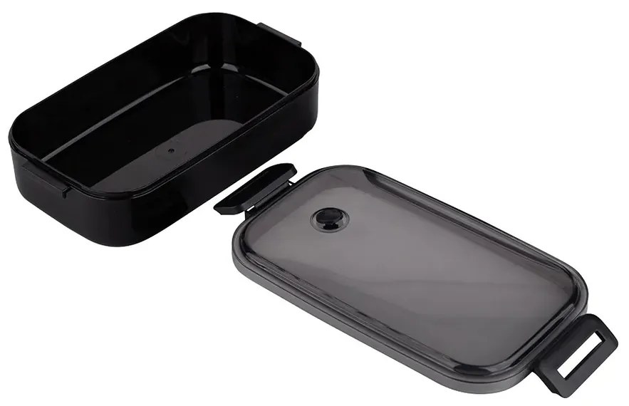 Altom Snack doboz 21,5 x 11,5 x 5,5 cm, fekete