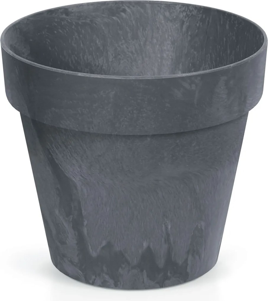 Virágtartó műanyag szürke Prosperplast 20 cm x 20 x 17,7 cm