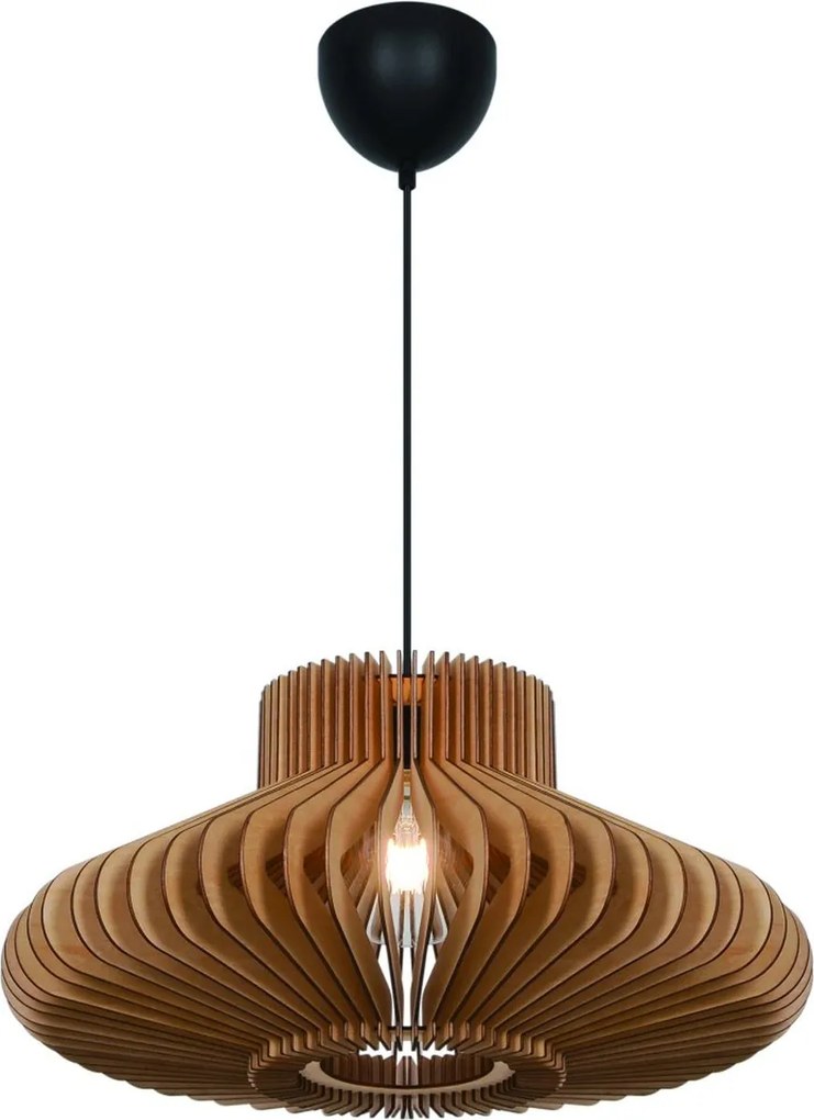Nordlux modern skandináv függeszték manago természetes fa nor2512353014