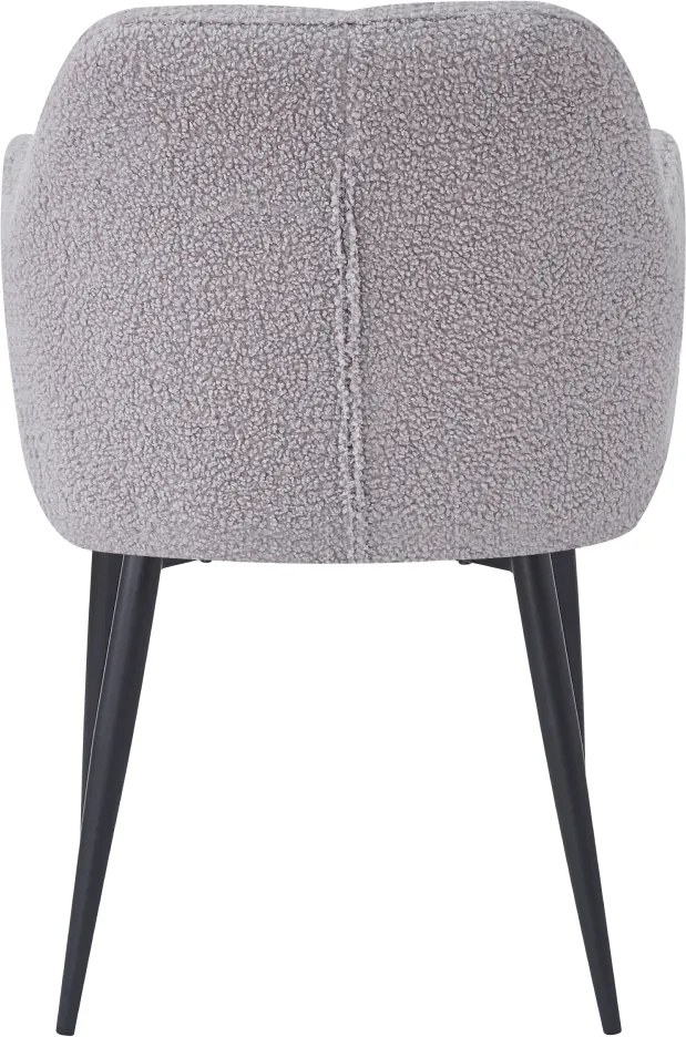 Étkezőszék, szürke/fekete, SENER