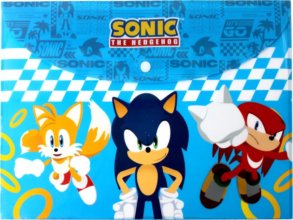 Sonic a sündisznó Trio A/4 Irattartó tasak