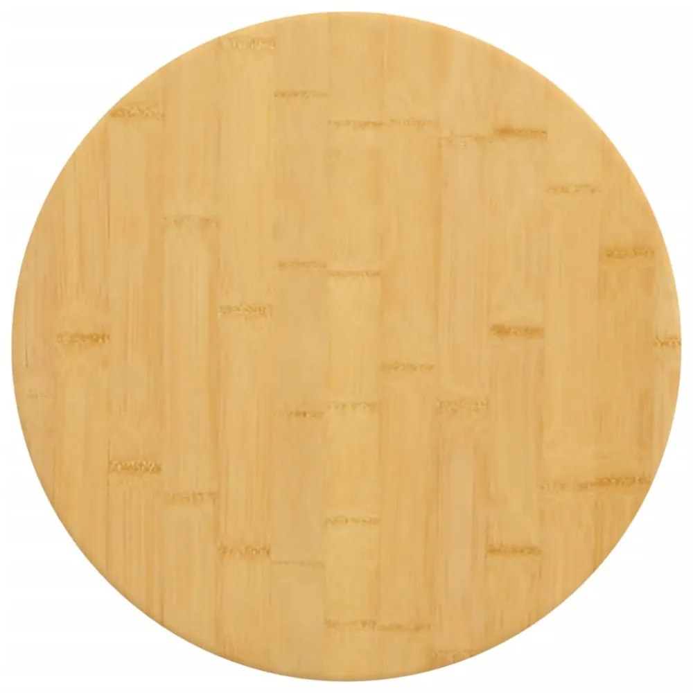 bambusz asztallap Ø50 x 4 cm