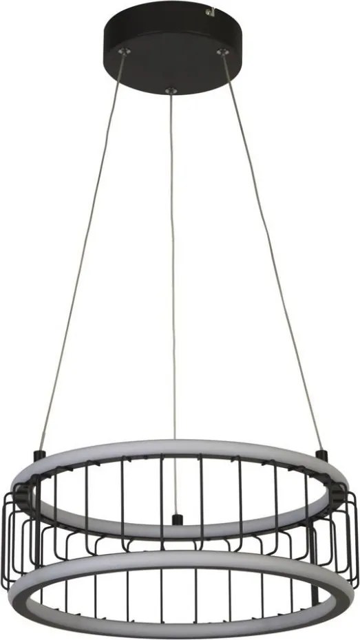 Függeszték Fekete CIRCOLO SEARCHLIGHT 54213-1BK