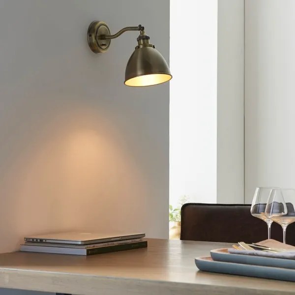 Endon 98746 - Fali spotlámpa FRANKLIN 1xE14/7W/230V réz